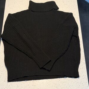 Mud Pie Charcoal Knit Sweater